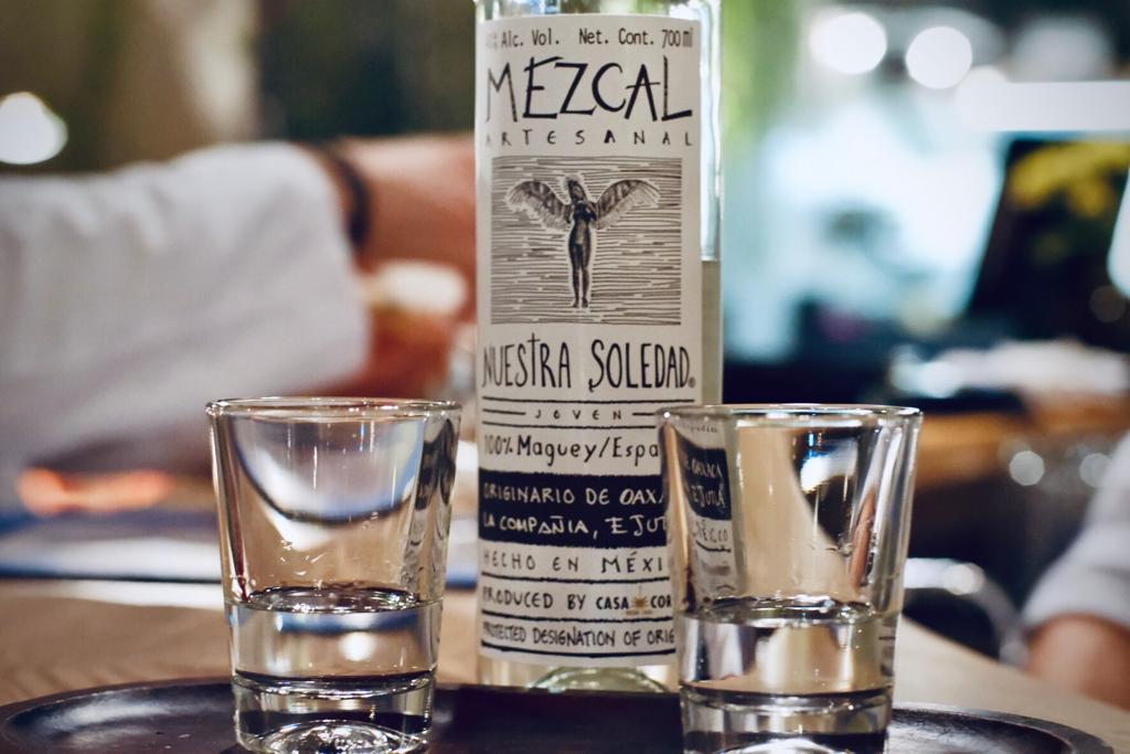 Mezcal Nuestra Soledad im Blitz in München