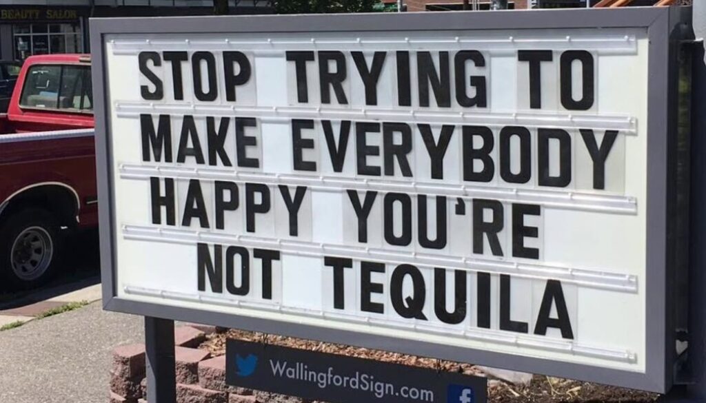 stop trying to make everyone happy
