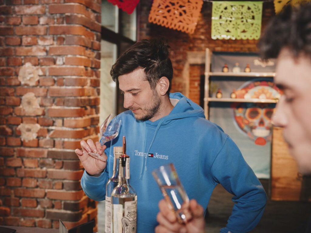 Tequila verkosten wie die Profis