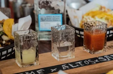 Tequila Trinkritual Mexiko Bandera